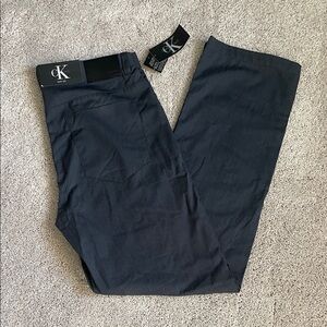 32x32 Calvin Klein Men's Dark Gray Pants